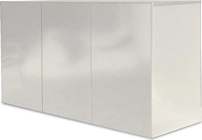 amtra Alux 450 LED Aquarium-Set mit Unterschrank, weiß, 450l