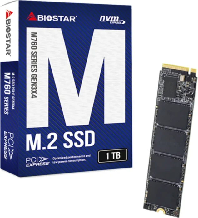 Biostar M760 Series GEN3X4, M.2