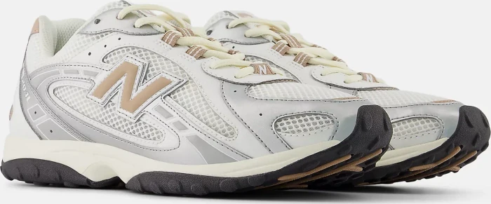 New Balance 204L silver metallic/flat taupe