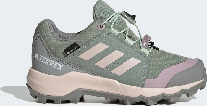 adidas Terrex GTX silver green/linen green/preloved fig (Junior)