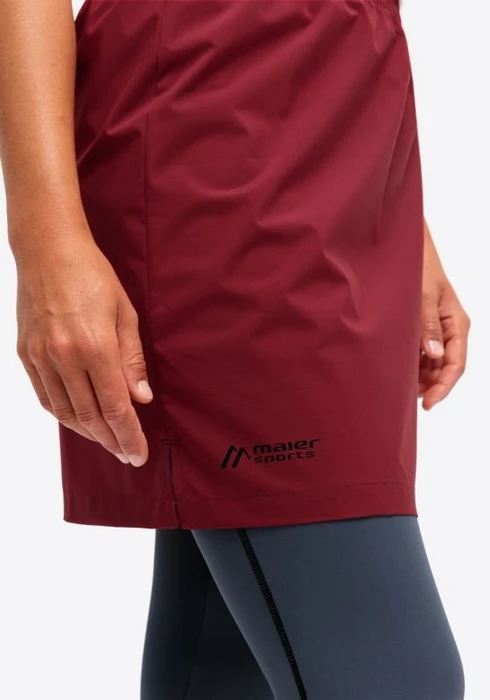 Maier Sports Rain 2.0 Rock kurz sun dried tomato (Damen)