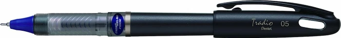 Pentel EnerGel Tradio Black BLN115A Gelroller schwarz, 12er-Pack