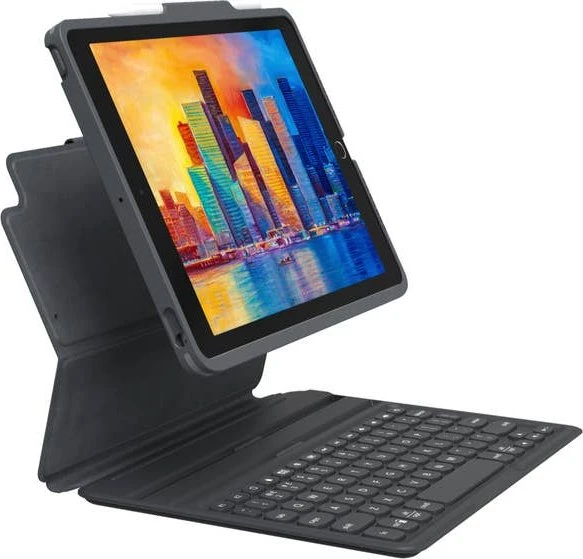 ZAGG Pro Keys für iPad 7/iPad 8, schwarz/grau, UK