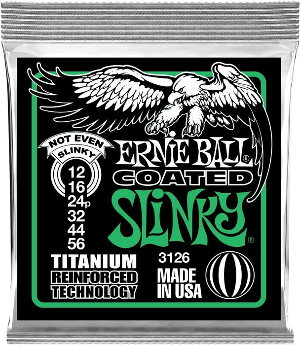Ernie Ball RPS Coated Titanium Not Even Slinky