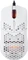 FourZE GM800 Gaming Mouse weiß, USB Vorschaubild