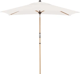 Doppler Alu Wood Ultra Sonnenschirm 210x140cm natur
