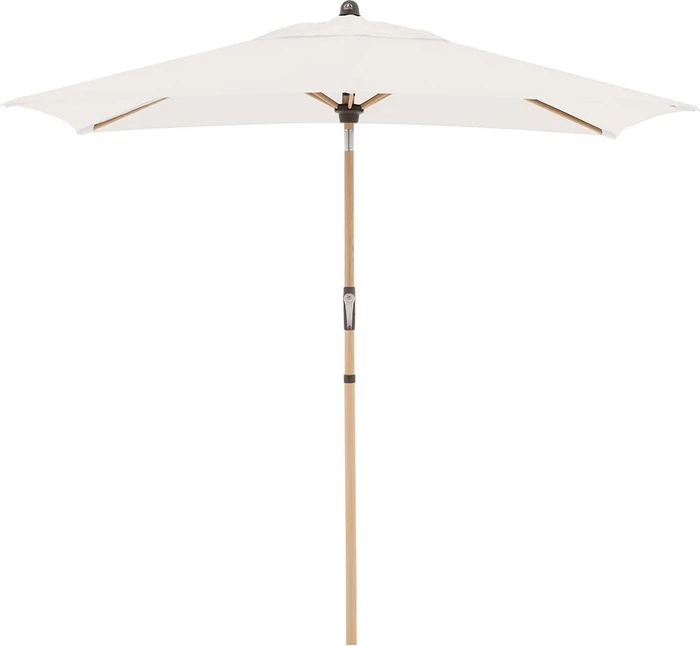 Doppler Alu Wood Ultra Sonnenschirm 210x140cm natur