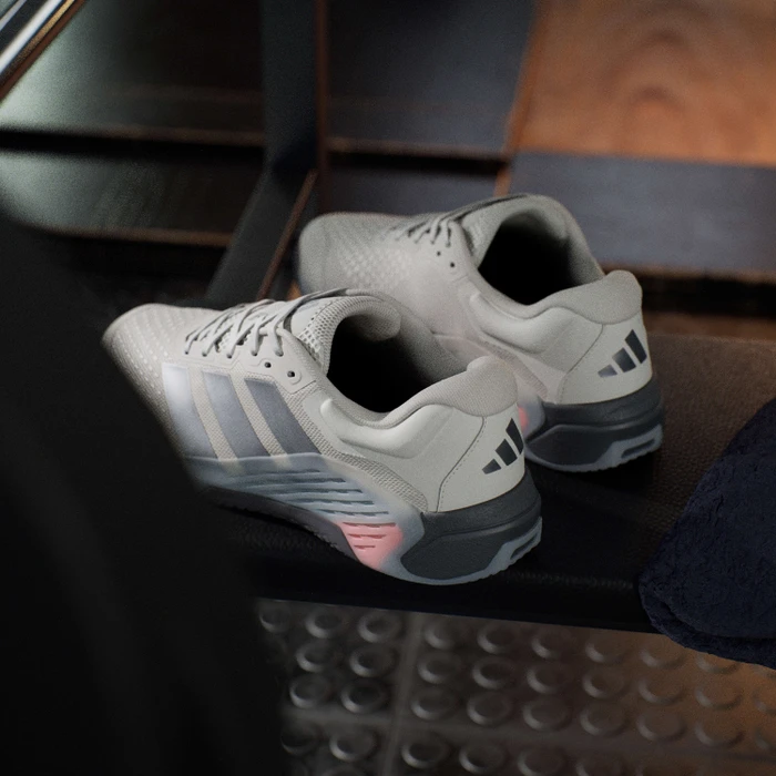 adidas Dropset 4 orbit grey/iron metallic/lucid orange