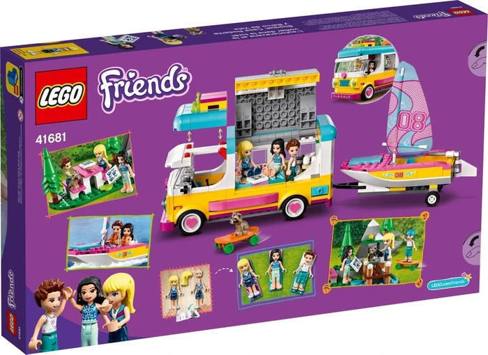 LEGO Friends - Wohnmobil- und Segelbootausflug
