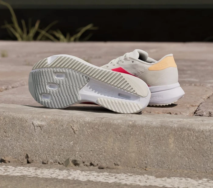 adidas Adizero SL2 off white/lucid red/acid orange (Damen)