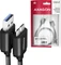 Axagon USB Adapterkabel, USB 3.0, 5Gb/s, USB-A 3.0 [Stecker] auf USB 3.0 Micro-B [Stecker], Adapterkabel, 1m Vorschaubild