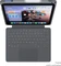 Deqster Smart Rugged Touch PLUS Keyboard für iPad 11 A16/iPad 10, grau, DE Vorschaubild