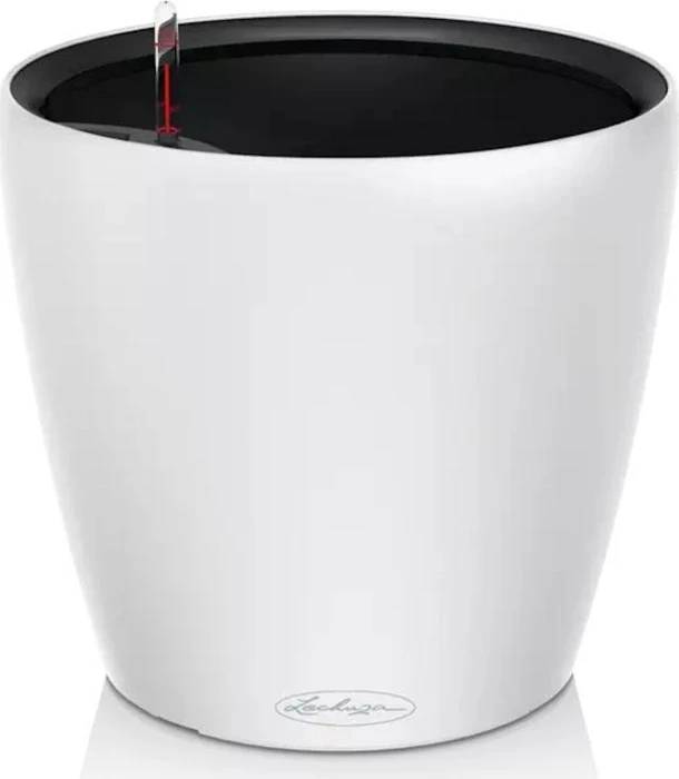 LECHUZA CLASSICO Color 28 Vaso Con Irrigazione Integrata, Sabbia Marrone, 28,5 Cm, 9 Litri, Prodotto In Germania