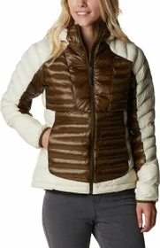 Columbia Labyrinth Loop Hooded Daunen Jacke olive green (Damen)