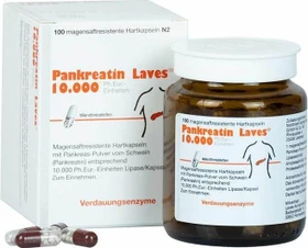 Laves Pankreatin 10.000 Laves Mikro Kapseln, 100 Stück