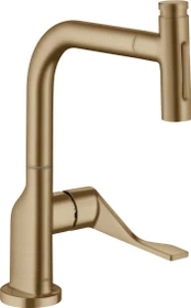 Hansgrohe Axor Citterio Select 230 2jet mit Ausziehbrause brushed bronze