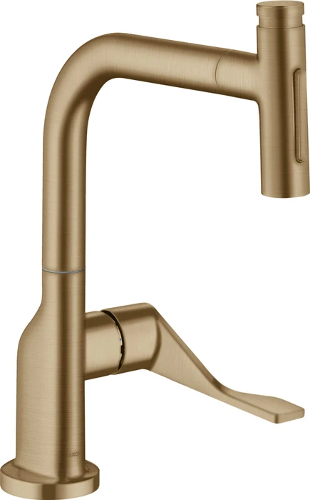 Hansgrohe Axor Citterio Select 230 2jet mit Ausziehbrause brushed bronze