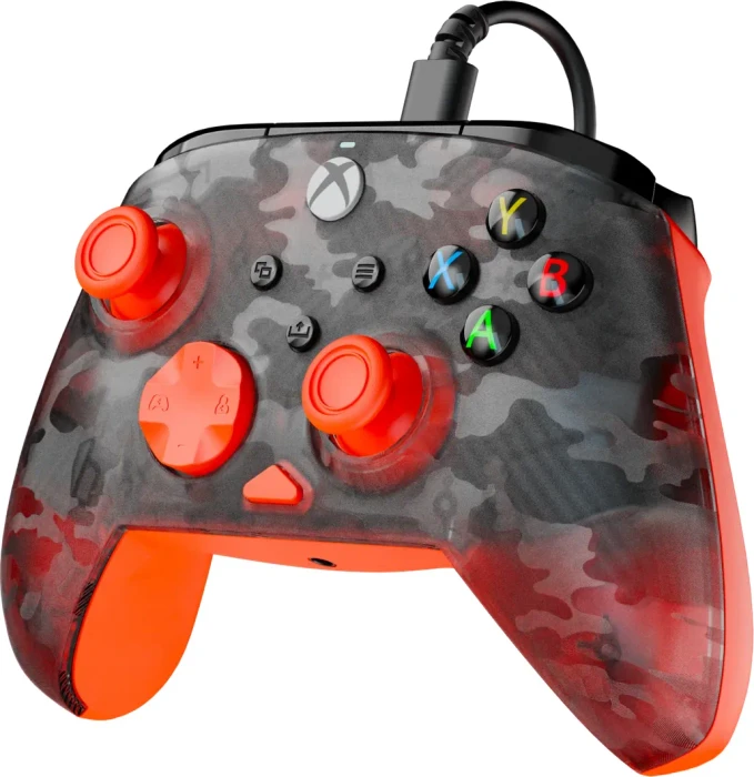 Turtle Beach Rematch Core Controller ghost black camo/orange (Xbox SX/Xbox One/PC)