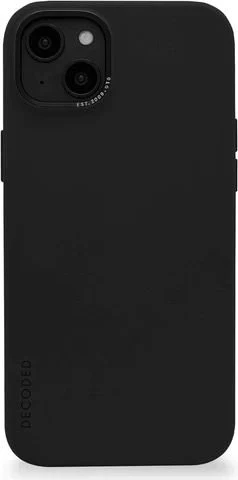 Decoded AntiMicrobial Silicone Back Cover für Apple iPhone 14 Charcoal