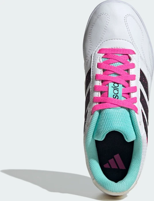 adidas Super Sala Competition III IN cloud white/aurora black/flash aqua (Junior)