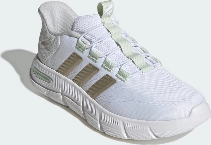 adidas Cloudfoam Flex Rapidfit cloud white/cyber metallic/linen green (Damen)