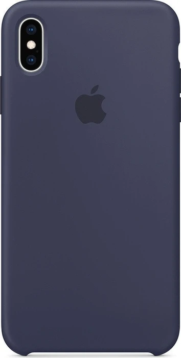 Apple Silikon Case für iPhone XS Max mitternachtsblau