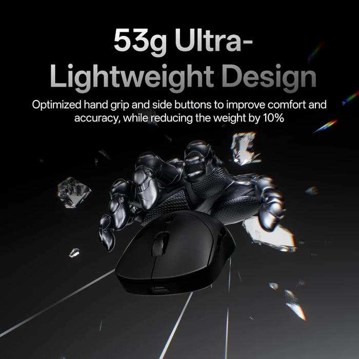 Rapoo VT2 Gen-2 8K Wireless Gaming Mouse schwarz, USB