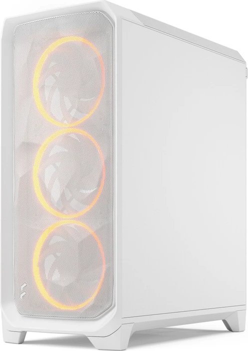 Fractal Design Meshify 3 RGB White TG Clear Tint, weiß, Glasfenster