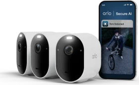 Arlo Pro 6 2K+ weiß, 3er-Pack