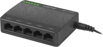 Lanberg DSP1 Desktop Gigabit Switch, 5x RJ-45