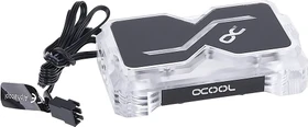 Alphacool GPX SLI Connector Dual ARGB X3 - 3-Slot, Acryl, Acetal