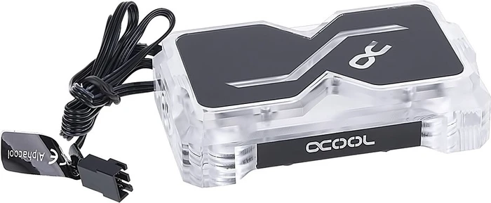 Alphacool GPX SLI Connector Dual ARGB X3 - 3-Slot, Acryl, Acetal
