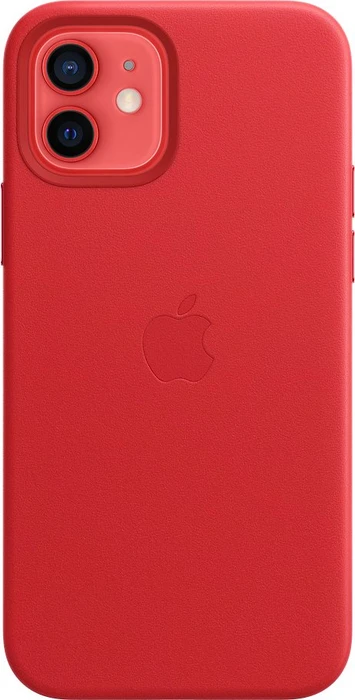 Apple Leder Case mit MagSafe für iPhone 12/12 Pro (PRODUCT)RED