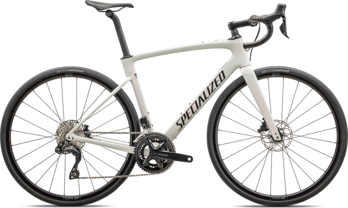 Specialized Roubaix SL8 Comp red gost pearl over dune white/metallic obsidian