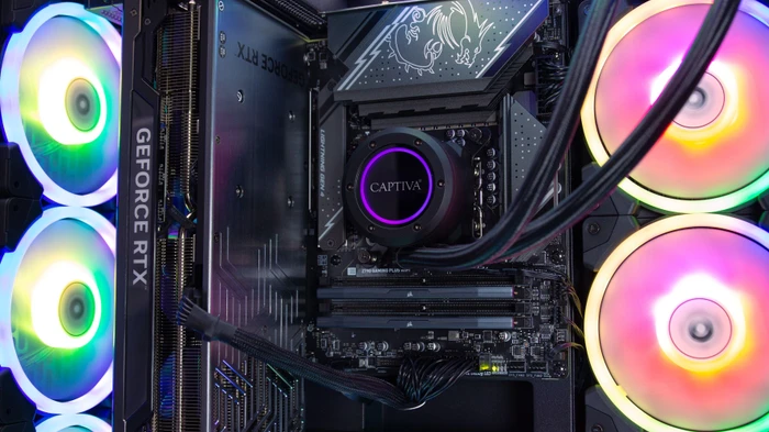Captiva Ultimate Gaming R90-350, Ryzen 9 9950X3D, 64GB RAM, 4TB SSD, GeForce RTX 5090, Windows 11 Home