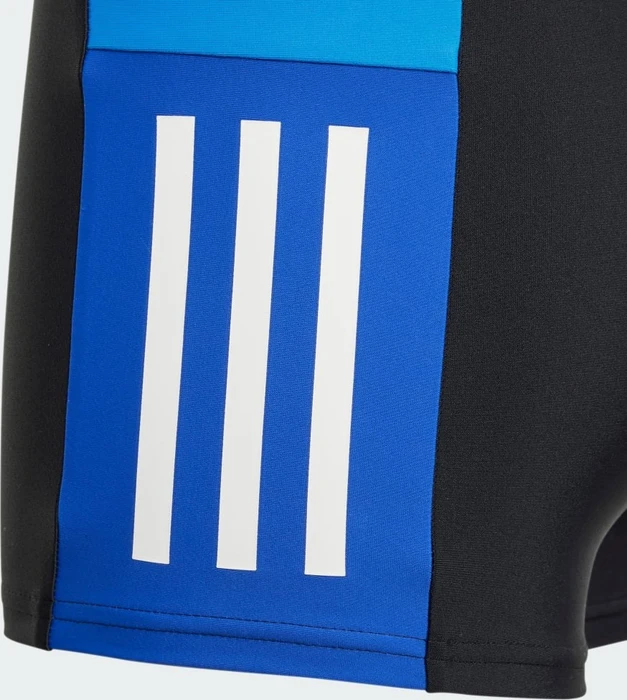 adidas Colourblock 3-Streifen Badehose black/bright royal/royal blue (Junior)