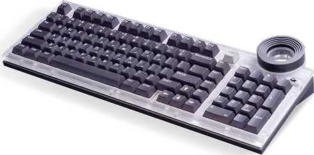 Lenovo Yoga Creative Keyboard, AngryMiao Edition, LEDs RGB, hot-swap, Light Sakura Silent, USB, US