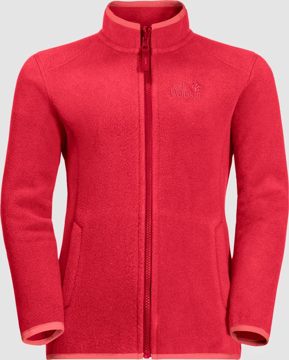 Jack Wolfskin Girls Iceland 3in1 Funktionsjacke tulip red (Junior)