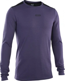 ION MTB Base Merino Trikot langarm dark purple (Herren)