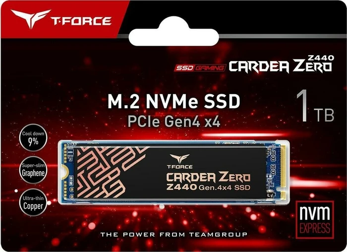 TeamGroup T-Force Cardea Zero Z440 1TB, M.2 2280 / M-Key / PCIe 4.0 x4