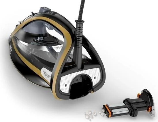 Tefal FV9847 Ultimate Pure Dampfbügeleisen schwarz/gold
