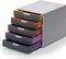 Durable Varicolor 5 Schubladenbox, 5 Schubladen, grau Vorschaubild
