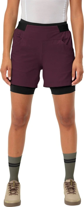 Vaude Altissimi II Fahrradhose kurz cassis (Damen)