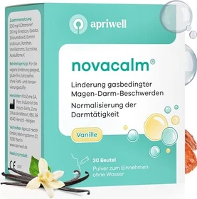 apriwell novacalm Vanille Pulver in Beuteln, 30 Stück