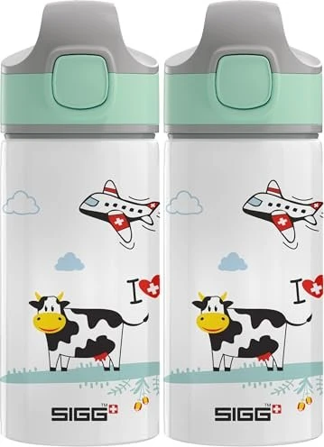 Sigg Miracle Kids Alu Trinkflasche 400ml i love switzerland