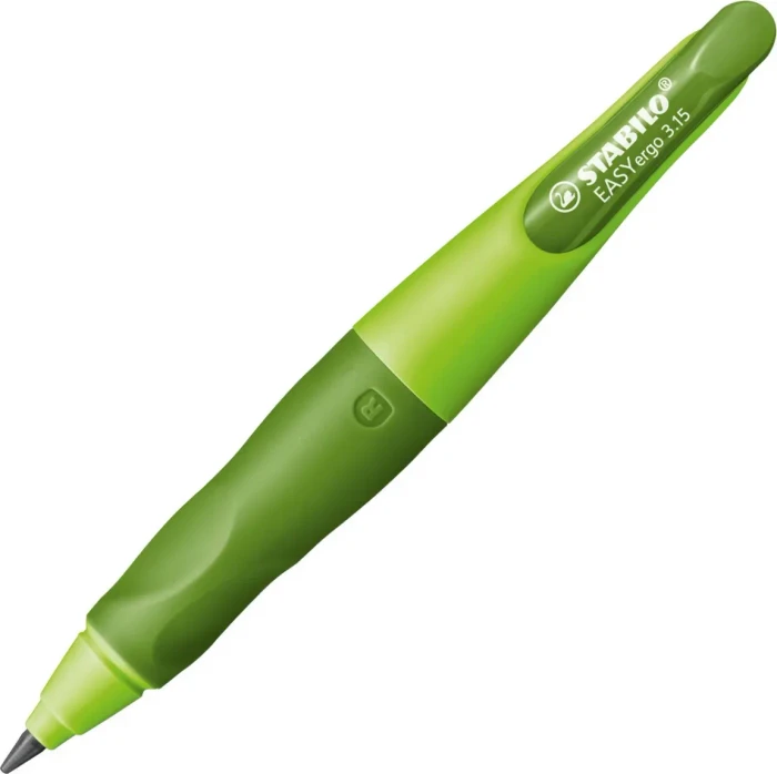 STABILO EASYergo Druckbleistift HB 3.15mm graphit, grün, Rechtshänder, Anspitzer
