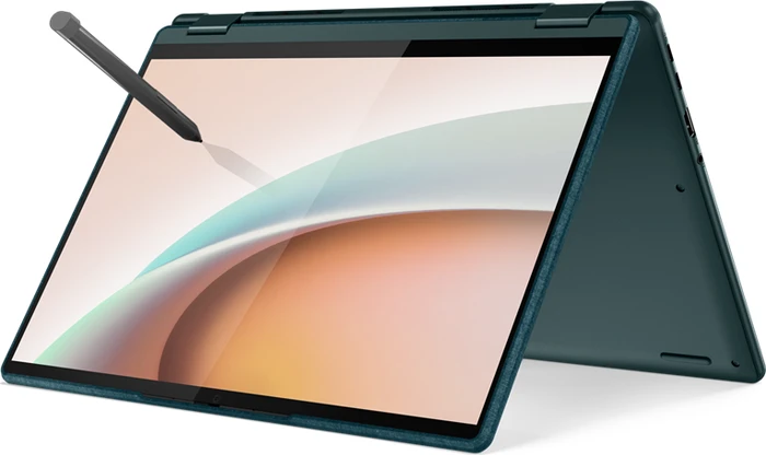 Lenovo Yoga 6 13ALC7 - Fabric, Dark Teal, Ryzen 5 5500U, 8GB RAM, 512GB SSD, DE