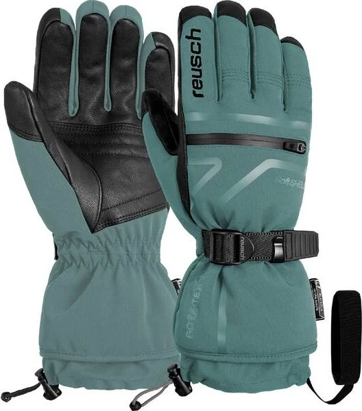 Reusch Down Spirit GTX Handschuhe steel grey/black