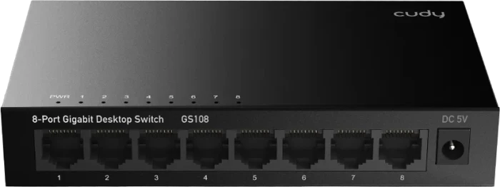 Cudy GS100 Series Desktop Gigabit Switch, 8x RJ-45