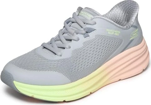Skechers Slip-ins: Bobs Skillz - Too Essential grey/mint (Damen)